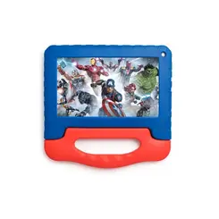 Tablet Multilaser Avengers 7" 64Gb Android Wi-Fi Azul