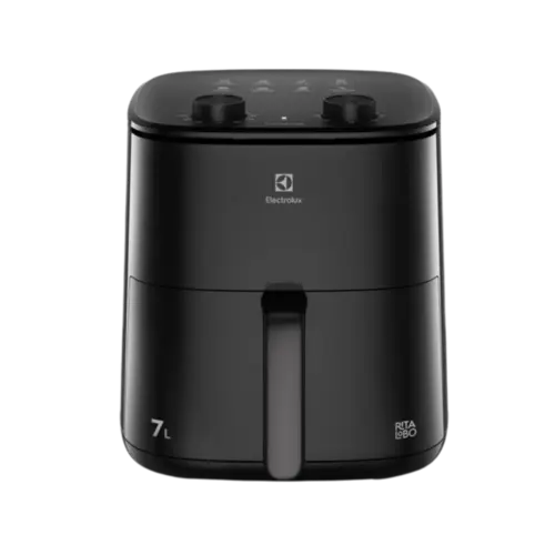 Fritadeira Air Fryer Electrolux 7 Litros Efficient 8 Receitas Preto 127V