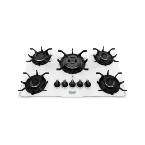 Cooktop Itatiaia  Itamaster 5 Queimadores Branco Bivolt