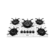 Cooktop Itatiaia  Itamaster 5 Queimadores Branco Bivolt