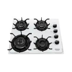 Cooktop Itatiaia Itamaster 4 Queimadores Branco Bivolt