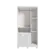 Armario Infantil Peroba Tedy 100% MDF 3 Portas 3 Gavetas Branco Brilho