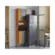 Conjunto Cozinha RioDoce Paneleiro Armario Aereo 100% MDF Canela Platina