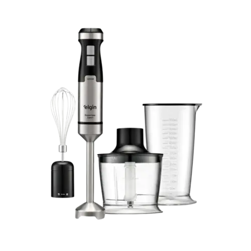 Mixer Power Elgin 3 em 1 Funcao Turbo Inox 127V