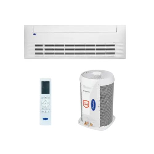 Ar Condicionado Split Cassete Carrier 24.000 BTUs Inverter Frio Monofasico 1 Via Branco 220V