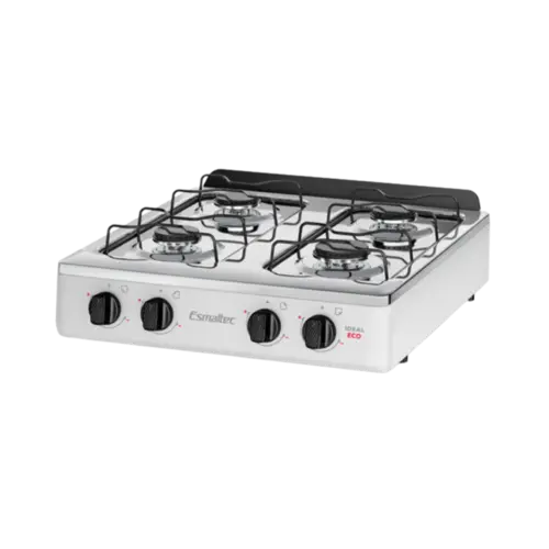 Fogao  De Mesa   Esmaltec  Ideal Eco 4 Bocas F4MFB Branco