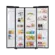 Refrigerador Samsung RS58 608 Litros Side by Side Family Hub Black Inox 127V